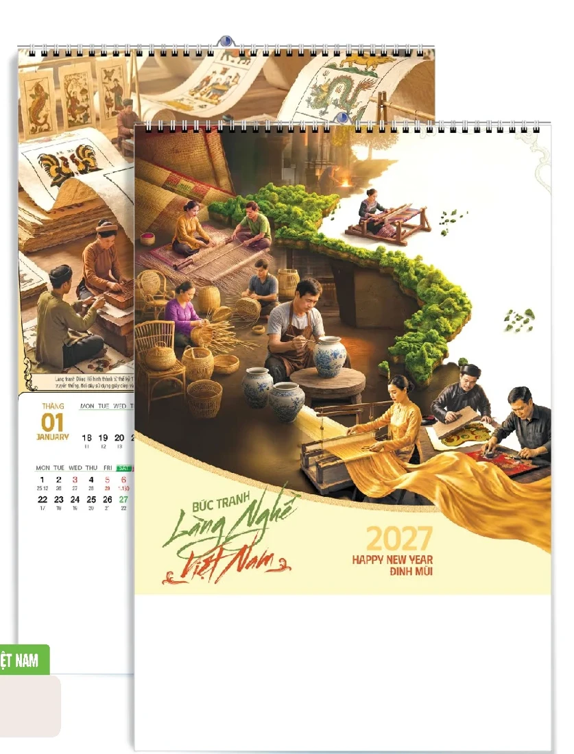 Bức tranh làng nghề Việt Nam