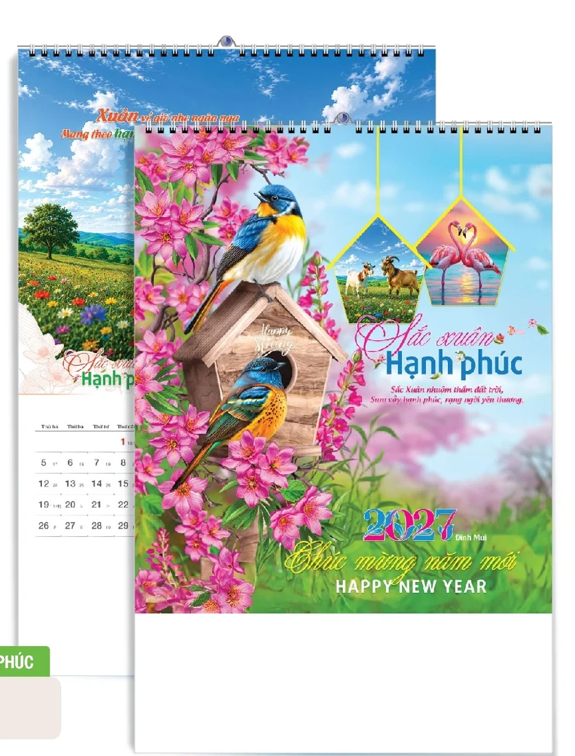 Sắc xuân hạnh phúc